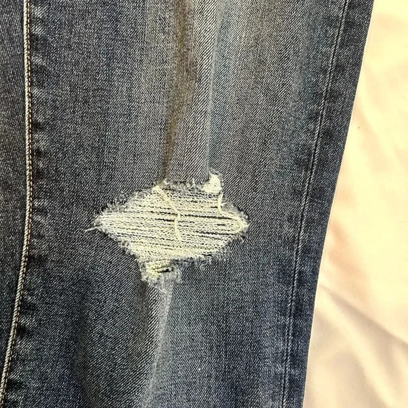 Joe's Jean women Niki distressed mid rise boyfriend ankle size 27 Inglewood wash - Picture 7 of 8